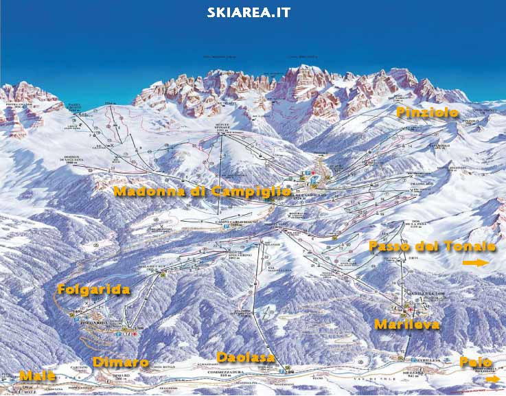 ski area dolomiti di brenta - Campiglio